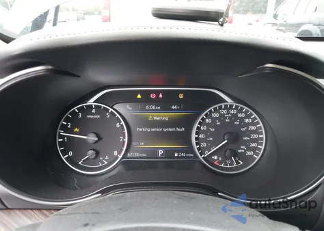 2018 Nissan Maxima 3.5 Platinum/3.5 S/3.5 Sl/3.5 Sr/3.5 Sv z USA, uszkodzony, nr VIN 1N4AA6AP6JC384162